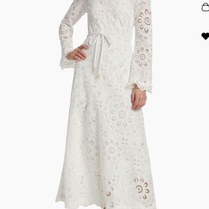 Zimmermann White Lace Maxi Dress
